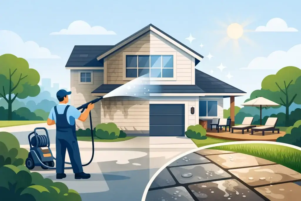 Residential Pressure Washing Services That Last